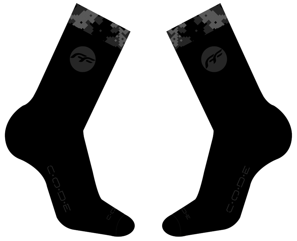 FF HiFU All Black Bibs (30% OFF with FF30) + FREE Camo Socks