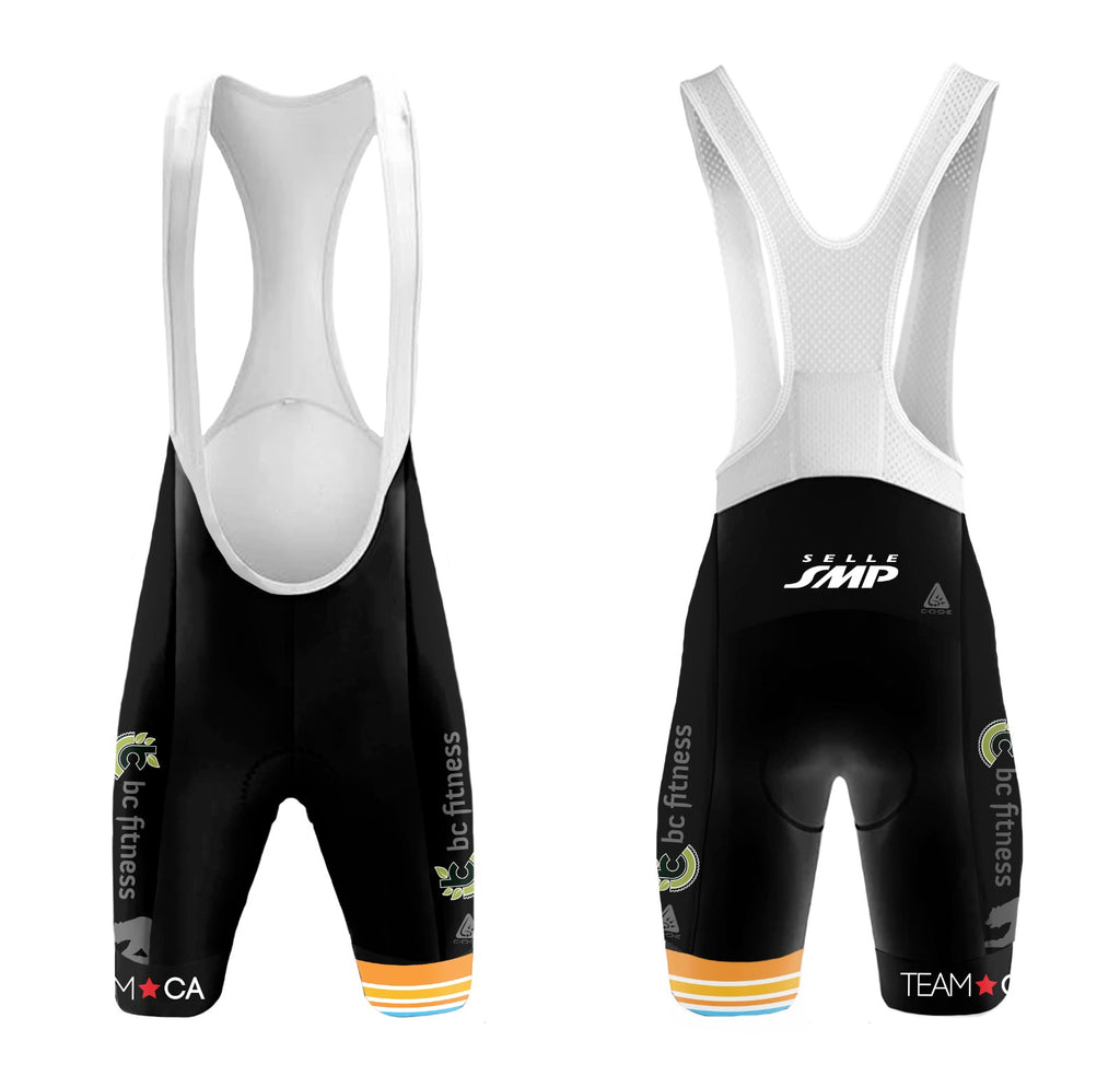 Team California Elite 8 Panel Bib Shorts