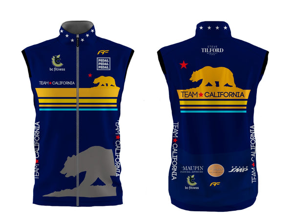 Team California Calera  Wind Vest (unisex)