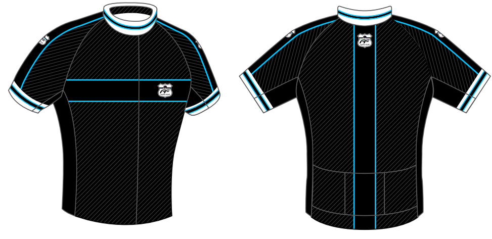 Fast Freddie Cycle Club Men's Race Fit Jersey