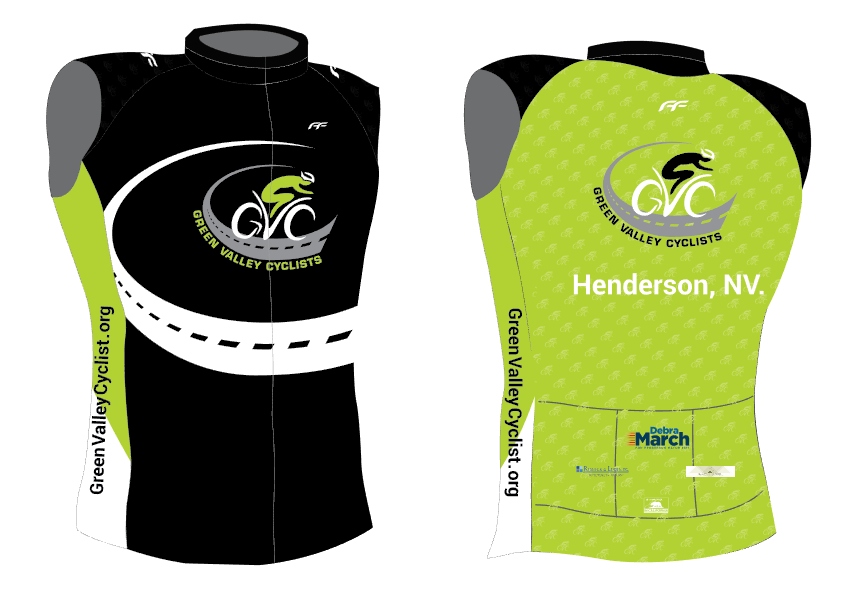 Green Valley Cyclist Wind Vest