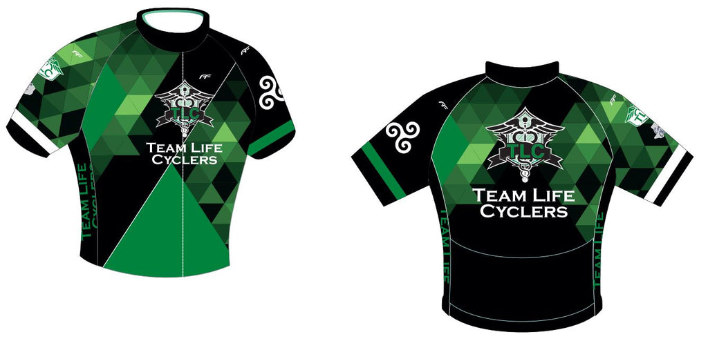 TLC Black Men's Race Fit Jersey