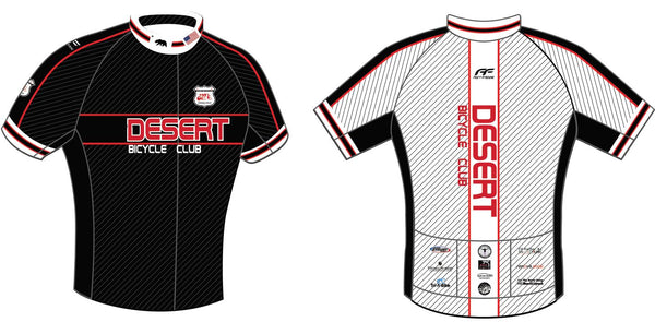 Desert Bicycle Club Women's Race Fit Jersey WHITE